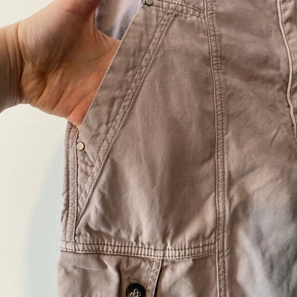 Anthropologie Organic Cotton Lilac Purple Cargo Utility Pants Sz 2 - Picture 4 of 10